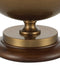 Currey and Company - 6000-1103 - LED Table Lamp - Orbis - Textured Antique Brass / Milk / Natural