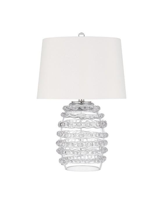 Currey and Company - 6000-1104 - One Light Table Lamp - Luminette - Clear