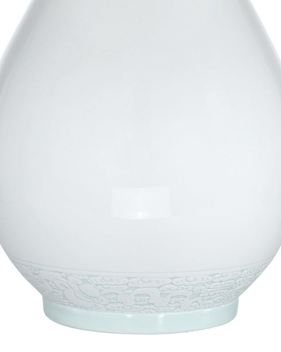 Currey and Company - 6000-1107 - One Light Table Lamp - Ketty - Off-White / Celadon Green