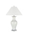 Currey and Company - 6000-1109 - One Light Table Lamp - Crystalline - Off-White / Clear