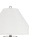 Currey and Company - 6000-1109 - One Light Table Lamp - Crystalline - Off-White / Clear