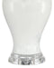 Currey and Company - 6000-1109 - One Light Table Lamp - Crystalline - Off-White / Clear