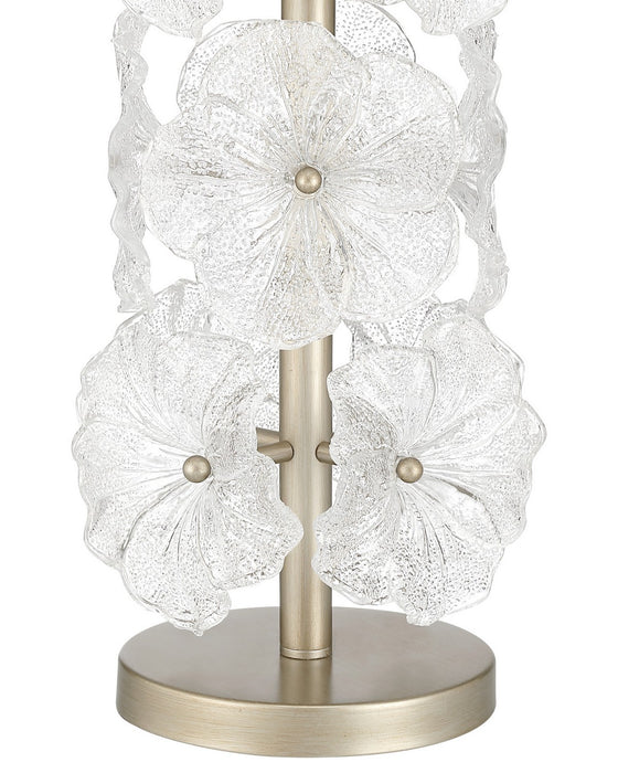 Currey and Company - 6000-1110 - One Light Table Lamp - Mallow - Clear / Champagne