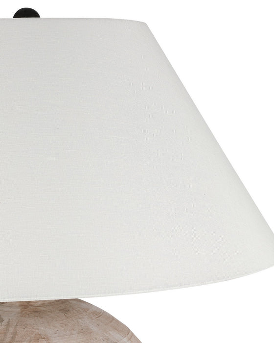 Currey and Company - 6000-1111 - One Light Table Lamp - Fresco - Beige / Brown