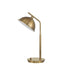 Currey and Company - 6000-1115 - LED Table Lamp - Dossier - Polished Antique Brass / White