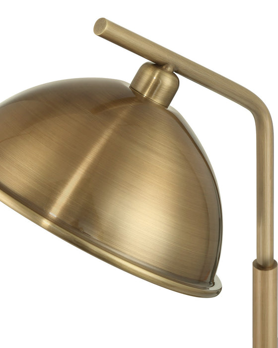 Currey and Company - 6000-1115 - LED Table Lamp - Dossier - Polished Antique Brass / White