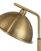 Currey and Company - 6000-1115 - LED Table Lamp - Dossier - Polished Antique Brass / White