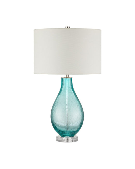 Currey and Company - 6000-1121 - One Light Table Lamp - Mavi - Light Blue-Green / Clear