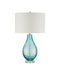 Currey and Company - 6000-1121 - One Light Table Lamp - Mavi - Light Blue-Green / Clear