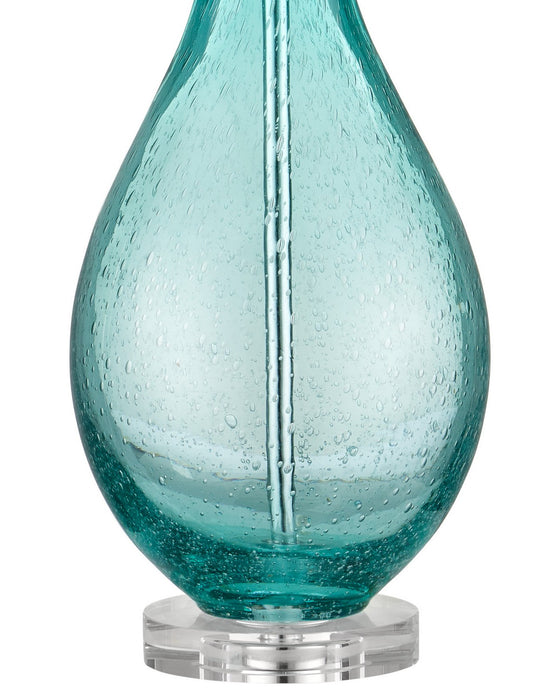 Currey and Company - 6000-1121 - One Light Table Lamp - Mavi - Light Blue-Green / Clear