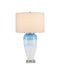 Currey and Company - 6000-1122 - One Light Table Lamp - Heaven - Cloudy Blue / Nickel