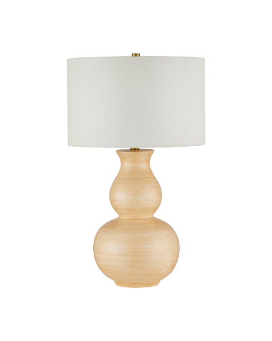 Currey and Company - 6000-1123 - One Light Table Lamp - Honorine - Yellow