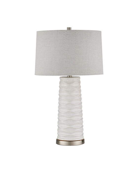 Currey and Company - 6000-1126 - One Light Table Lamp - Canova - White