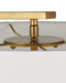 Currey and Company - 6000-1127 - Two Light Table Lamp - Brachium - Antique Brass / Natural White
