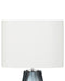 Currey and Company - 6700-0024 - One Light Table Lamp - Danza - Blue / Clear / Polished Nickel