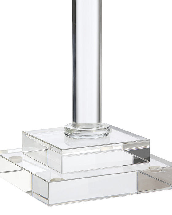 Currey and Company - 6700-0025 - One Light Table Lamp - Odyssey - Clear