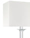 Currey and Company - 6700-0025 - One Light Table Lamp - Odyssey - Clear