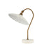 Currey and Company - 6700-0029 - LED Table Lamp - Springe - White / Antique Brass