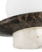 Currey and Company - 6700-0031 - LED Table Lamp - Navigation - Brown / White / Opaque