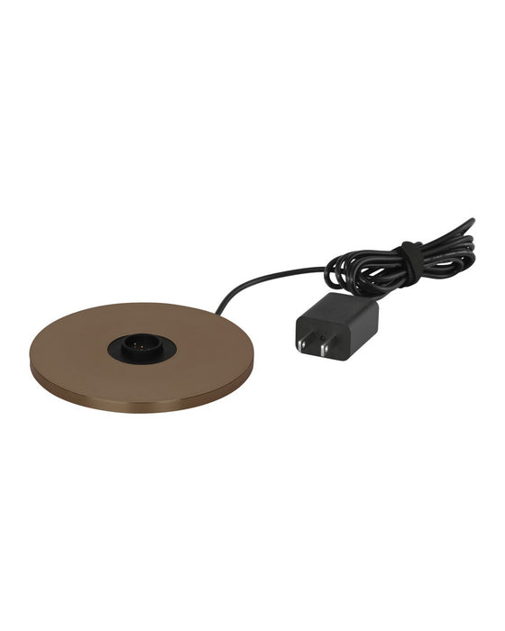 Currey and Company - 6700-0031 - LED Table Lamp - Navigation - Brown / White / Opaque