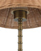 Currey and Company - 6700-0033 - One Light Table Lamp - Skitter - Natural / Antique Brass