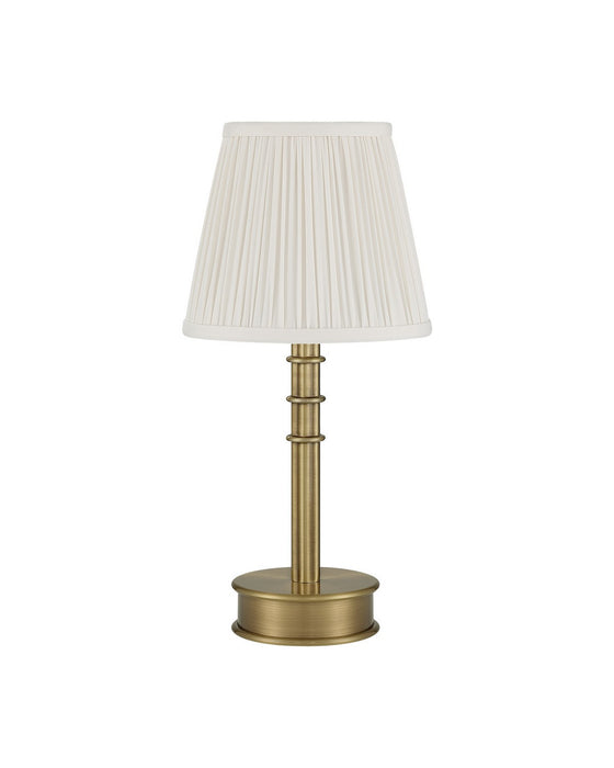 Currey and Company - 6700-0034 - One Light Table Lamp - Valise - Polished Antique Brass