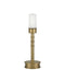 Currey and Company - 6700-0034 - One Light Table Lamp - Valise - Polished Antique Brass