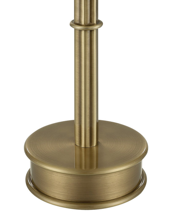 Currey and Company - 6700-0034 - One Light Table Lamp - Valise - Polished Antique Brass