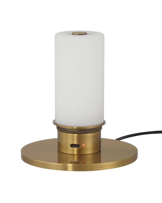 Currey and Company - 6700-0034 - One Light Table Lamp - Valise - Polished Antique Brass