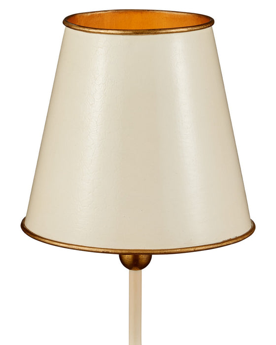 Currey and Company - 6700-0035 - One Light Table Lamp - Daphne - Ivory / Gold