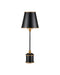 Currey and Company - 6700-0036 - One Light Table Lamp - Daphne - Black / Gold
