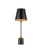 Currey and Company - 6700-0036 - One Light Table Lamp - Daphne - Black / Gold