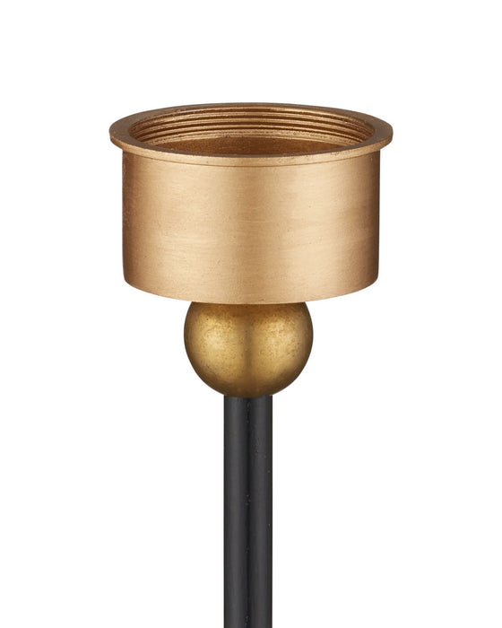 Currey and Company - 6700-0036 - One Light Table Lamp - Daphne - Black / Gold