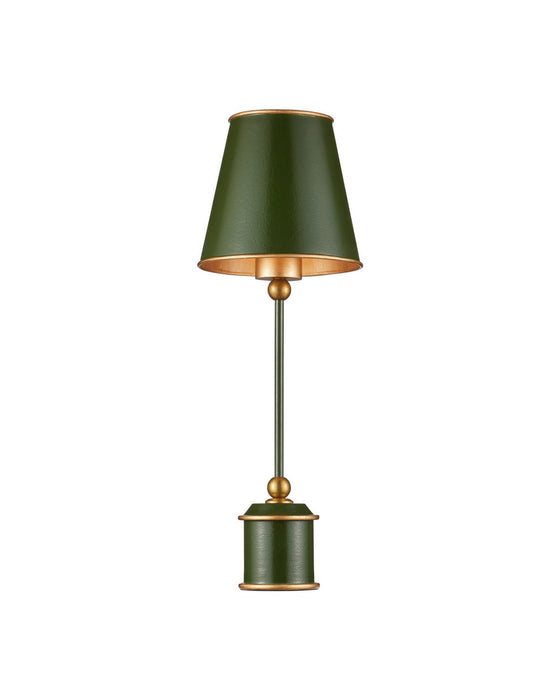 Currey and Company - 6700-0037 - One Light Table Lamp - Daphne - Green / Gold