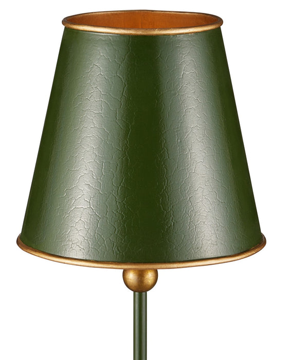 Currey and Company - 6700-0037 - One Light Table Lamp - Daphne - Green / Gold