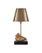 Currey and Company - 6700-0038 - One Light Table Lamp - Migratory - Vintage Brass / Black