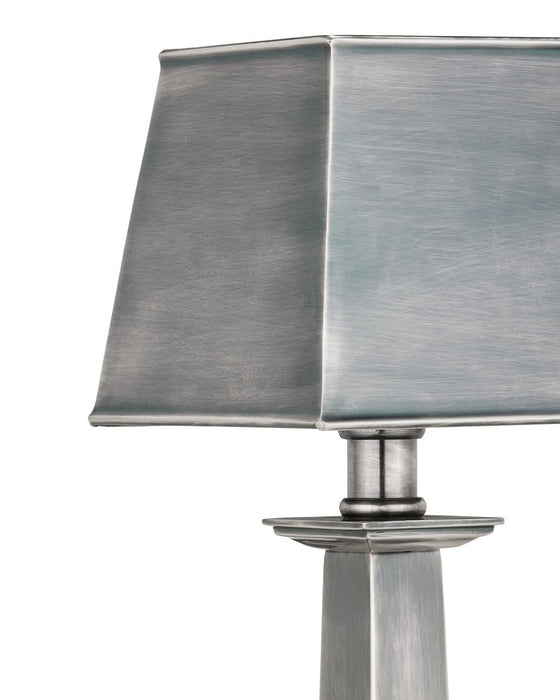 Currey and Company - 6700-0040 - One Light Table Lamp - Wander - Antique Silver