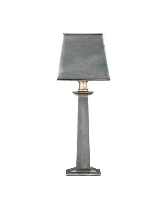 Currey and Company - 6700-0040 - One Light Table Lamp - Wander - Antique Silver