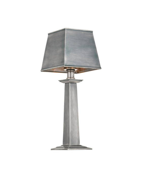 Currey and Company - 6700-0040 - One Light Table Lamp - Wander - Antique Silver
