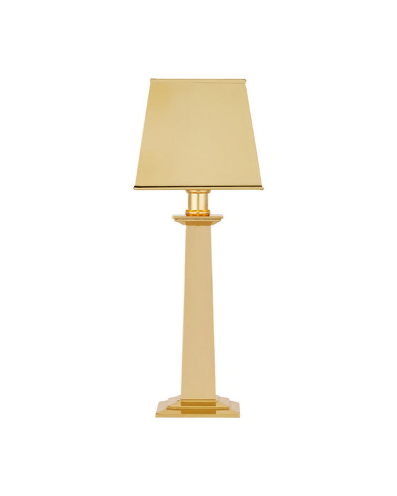 Currey and Company - 6700-0041 - One Light Table Lamp - Wander - Polished Brass