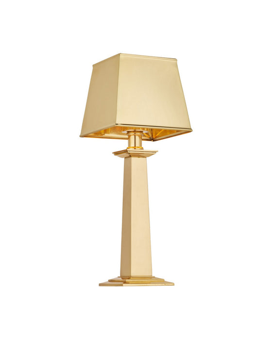 Currey and Company - 6700-0041 - One Light Table Lamp - Wander - Polished Brass