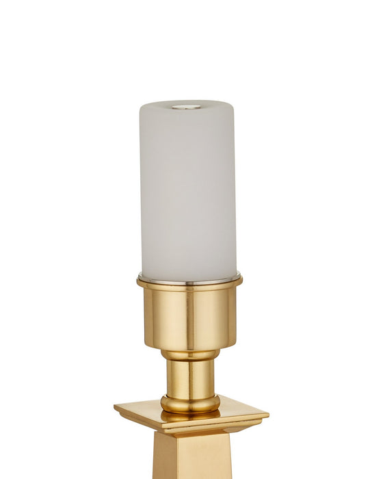 Currey and Company - 6700-0041 - One Light Table Lamp - Wander - Polished Brass