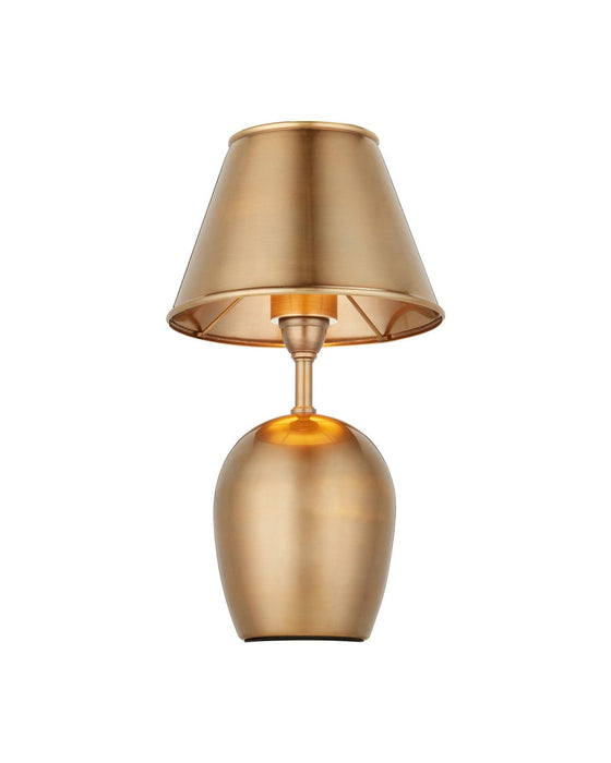 Currey and Company - 6700-0042 - One Light Table Lamp - Volley - Antique Brass