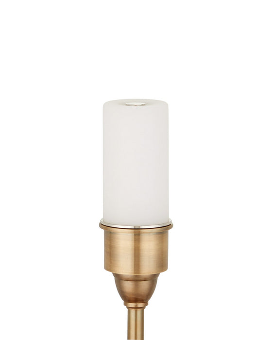 Currey and Company - 6700-0042 - One Light Table Lamp - Volley - Antique Brass