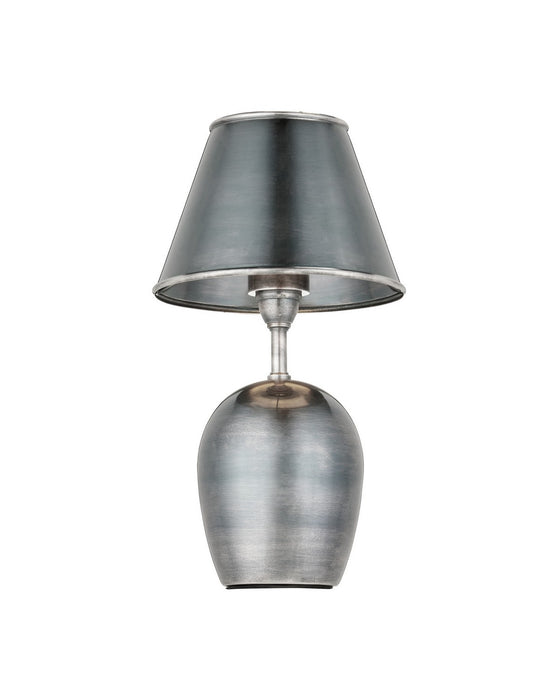Currey and Company - 6700-0043 - One Light Table Lamp - Volley - Antique Silver
