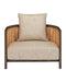 Currey and Company - 7000-1122 - Chair - Celebes - Autumn Toast / Natural