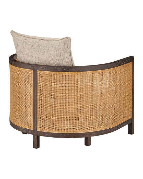 Currey and Company - 7000-1122 - Chair - Celebes - Autumn Toast / Natural