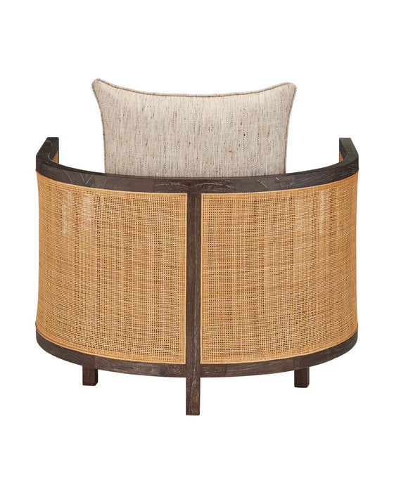 Currey and Company - 7000-1122 - Chair - Celebes - Autumn Toast / Natural