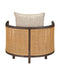 Currey and Company - 7000-1122 - Chair - Celebes - Autumn Toast / Natural