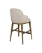 Currey and Company - 7000-1132 - Counter Stool - Vario - Chanterelle / Satin Brass